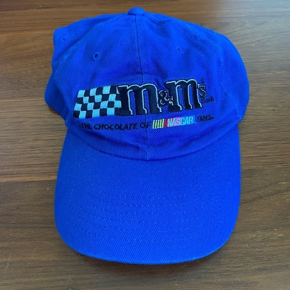 M&M The Chocolate of NASCAR Fans Hat - Picture 1 of 4